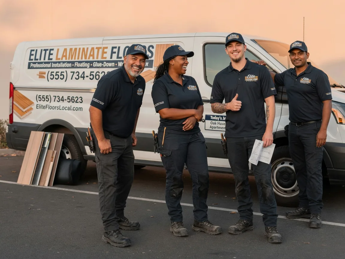 Laminate flooring installation company in Romayor, TX